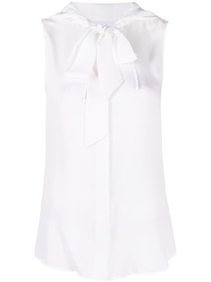 Moschino блузка с бантом и капюшоном