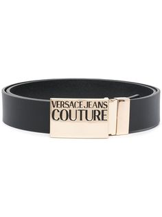Versace Jeans Couture ремень с квадратной пряжкой