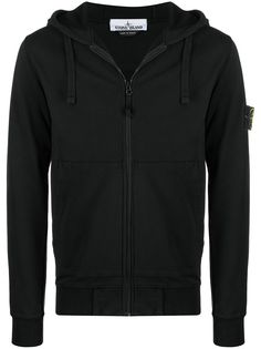 Stone Island худи с кулиской и логотипом