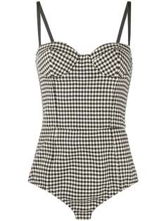 RED Valentino юбка в ломаную клетку