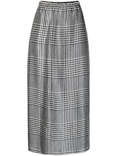 MM6 Maison Margiela юбка в клетку Prince of Wales