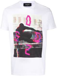 Dsquared2 футболка с графичным принтом