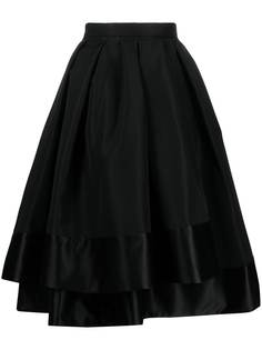Alexander McQueen расклешенное платье миди