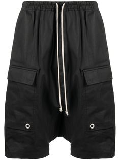 Rick Owens шорты с низким шаговым швом