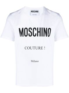 Moschino футболка с короткими рукавами и логотипом