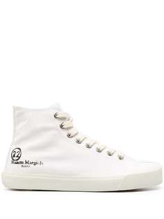 Maison Margiela высокие кеды Tabi из канваса