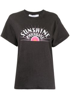 IRO футболка с графичным принтом Sunshine