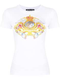 Versace Jeans Couture футболка с графичным принтом