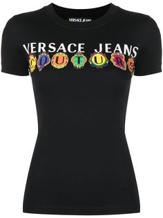 Versace Jeans Couture футболка с логотипом