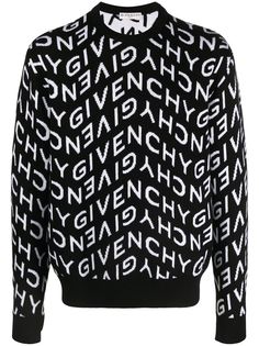 Givenchy джемпер Refracted