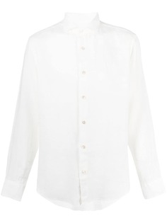 Eleventy рубашка с косым воротником
