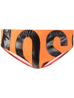 Moschino плавки с крупным логотипом
