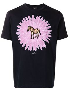 PS Paul Smith футболка из органического хлопка с принтом