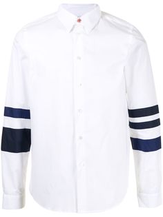 PS Paul Smith рубашка с полосатыми рукавами