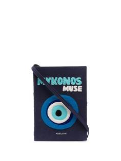 Olympia Le-Tan клатч в виде книги Mykonos Muse