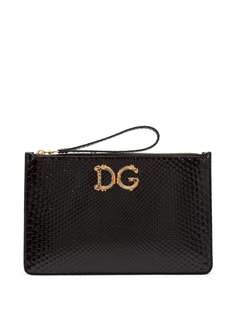 Dolce & Gabbana клатч с логотипом