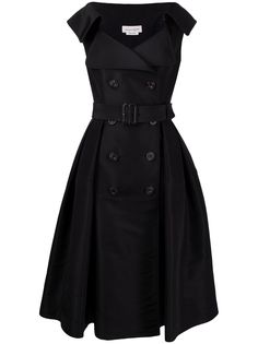 Alexander McQueen платье с поясом
