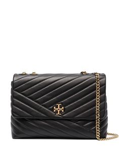 Tory Burch стеганая сумка на плечо с логотипом