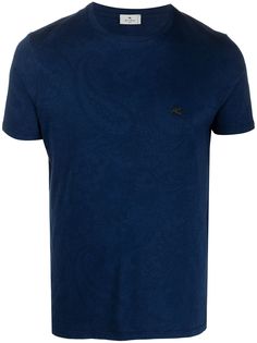 Etro футболка с принтом пейсли