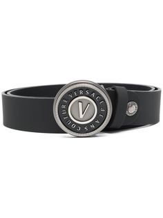 Versace Jeans Couture ремень с пряжкой-логотипом