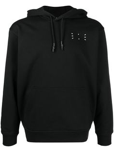 McQ Swallow худи с декоративной строчкой и кулиской