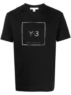 Y-3 футболка с логотипом