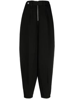 Jil Sander брюки широкого кроя