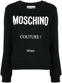 Moschino толстовка с логотипом Moschino Couture!