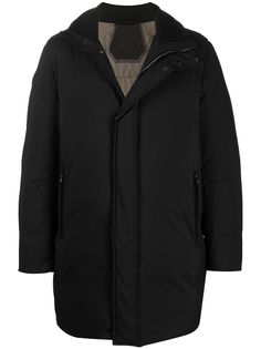 Corneliani однобортный пуховик