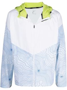 Nike легкая куртка в стиле колор-блок с логотипом