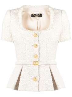 Elisabetta Franchi блузка с короткими рукавами