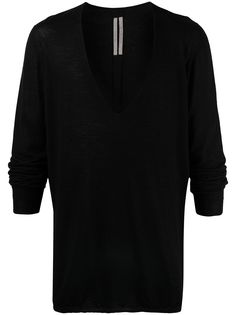 Rick Owens джемпер с глубоким V-образным вырезом