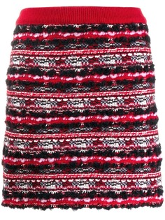 Thom Browne woven mini skirt