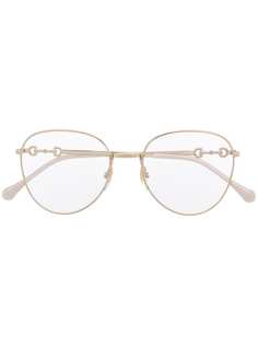 Gucci Eyewear очки в круглой оправе