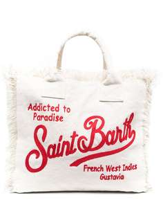 Mc2 Saint Barth сумка-тоут с вышитым логотипом