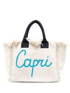 Mc2 Saint Barth пляжная сумка Capri с логотипом