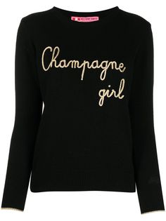 Mc2 Saint Barth джемпер Champagne Girl с вышивкой