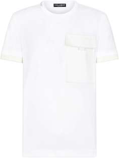 Dolce & Gabbana футболка с короткими рукавами и карманом