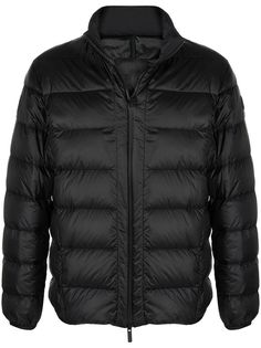 Moncler пуховик Peyre с логотипом