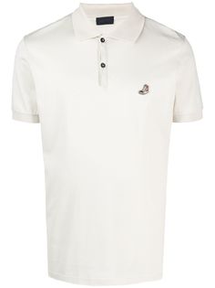 LANVIN рубашка поло с нашивкой