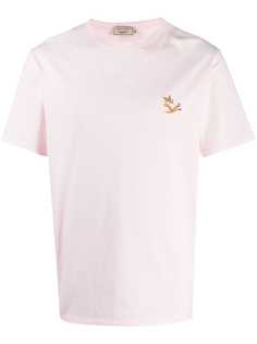 Maison Kitsuné футболка с нашивкой Chillax Fox