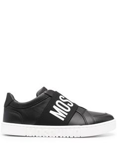 Moschino кроссовки с логотипом