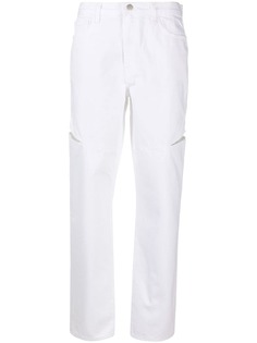 J Brand брюки с вырезами