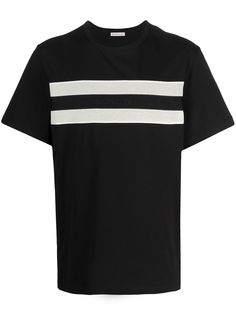 Moncler футболка с сетчатыми плосками