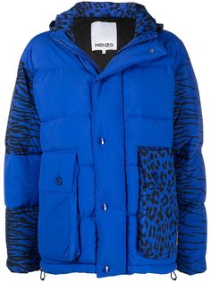Kenzo куртка с анималистичным узором