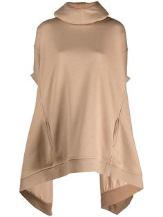 Burberry кейп с высоким воротником и короткими рукавами