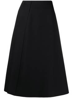 Jil Sander юбка миди с запахом