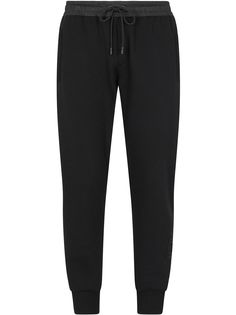 Dolce & Gabbana зауженные спортивные брюки с логотипом