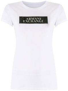 Armani Exchange футболка с логотипом