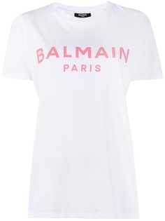 Balmain футболка с логотипом